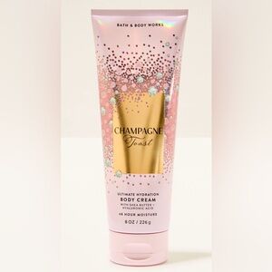 Bath and Body works Champagne Toast Pink Body Cream